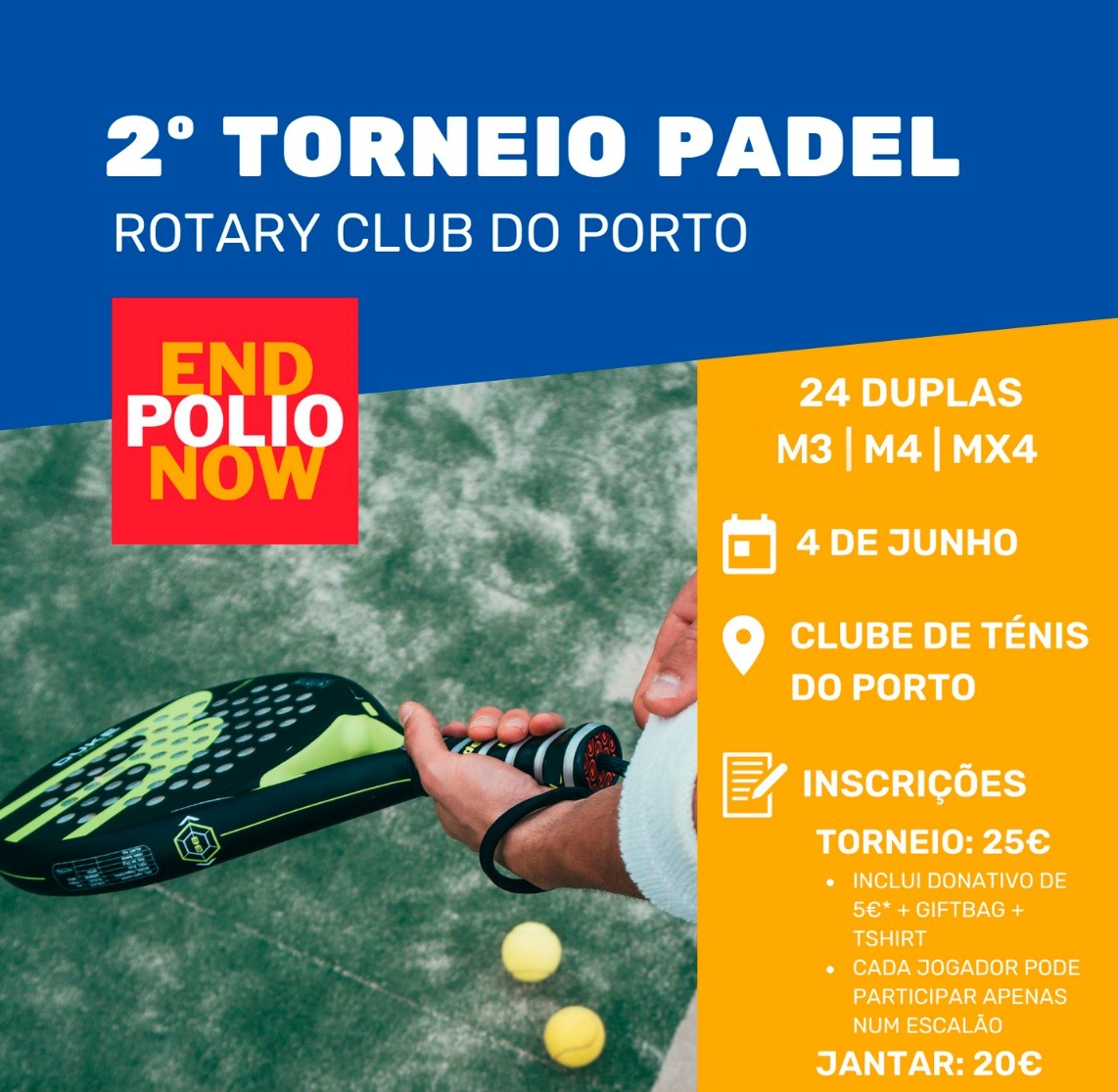 2º Torneio de Padel - Rotary Club do Porto 